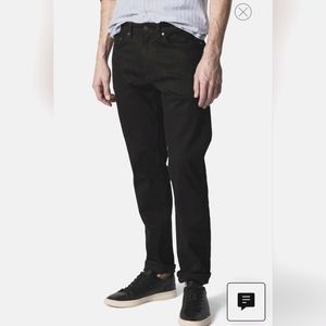 Rodd & Gunn Longburn Black Straight Leg Jeans size 36R